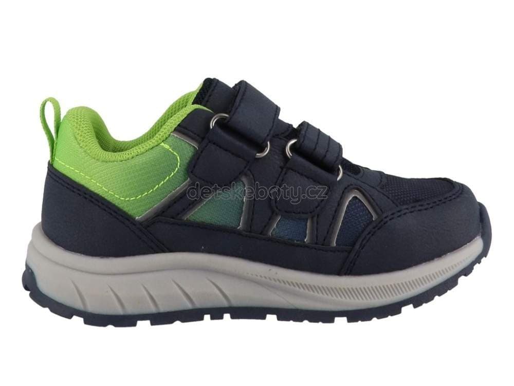 Dětské celoroční boty Lurchi 95L0083005 navy-lime Velikost: 28 - náhled 4