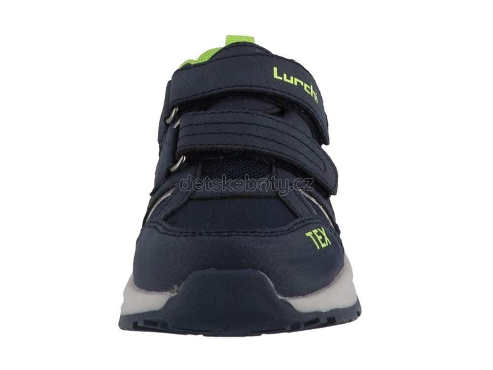 Dětské celoroční boty Lurchi 95L0083005 navy-lime Velikost: 28 - náhled 5