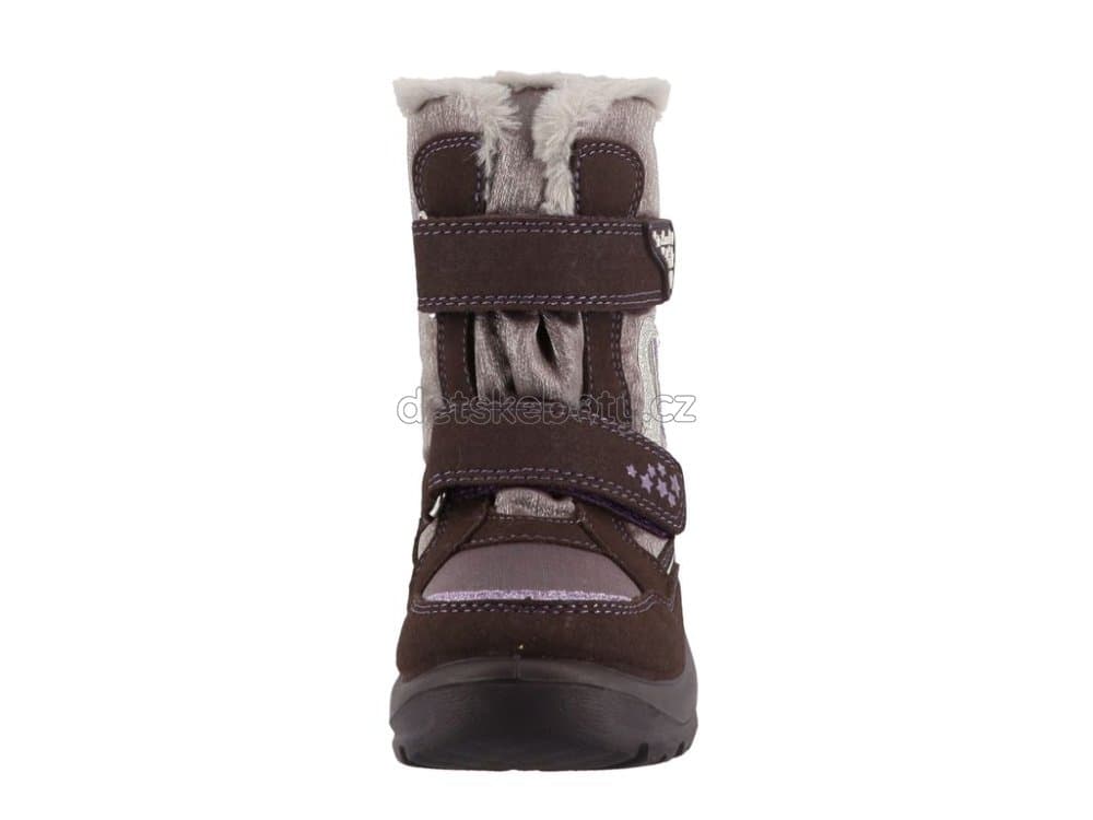 Dětské zimní boty Lurchi 63L1073004 aubergine Velikost: 26 - náhled 2