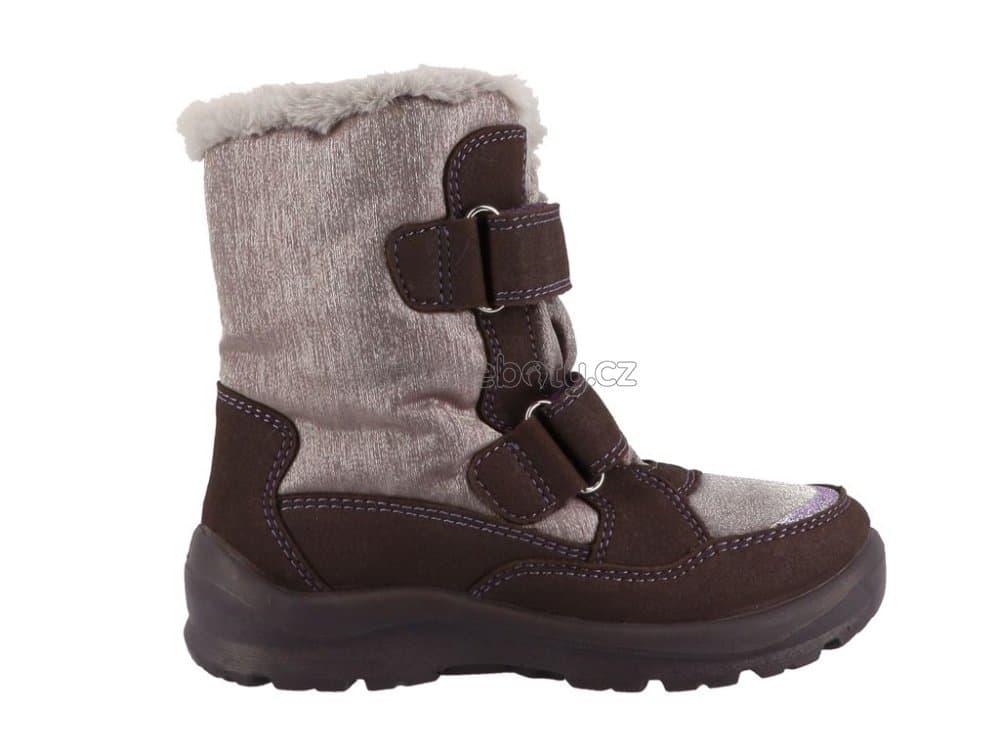 Dětské zimní boty Lurchi 63L1073004 aubergine Velikost: 26 - náhled 3