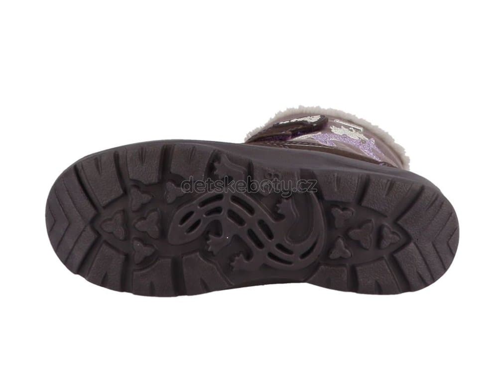 Dětské zimní boty Lurchi 63L1073004 aubergine Velikost: 26 - náhled 5
