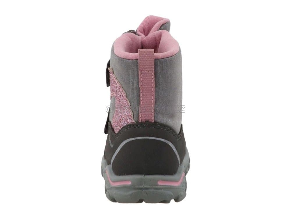 Dětské zimní boty Lurchi 63L1083001 grey-pink Velikost: 22 - náhled 4