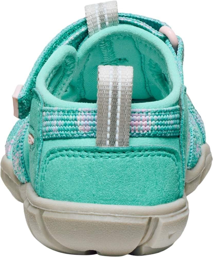 Dětské sandály Keen  Seacamp II CNX children bright aqua/pink-a-boo Velikost: 30 - náhled 2