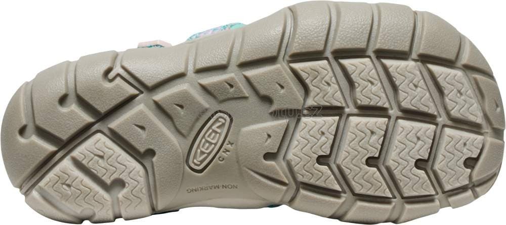 Dětské sandály Keen  Seacamp II CNX children bright aqua/pink-a-boo Velikost: 30 - náhled 5