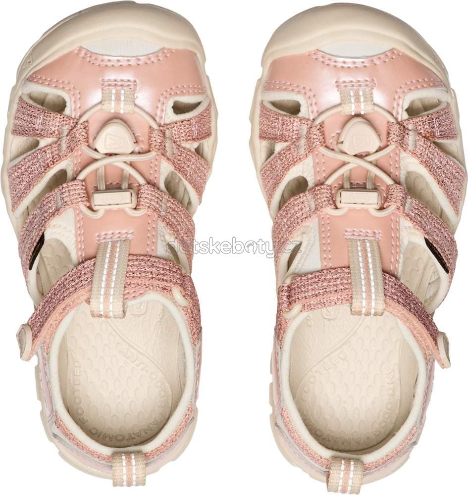 Dětské sandály Keen Seacamp II CNX children pink gold Velikost: 30 - náhled 3