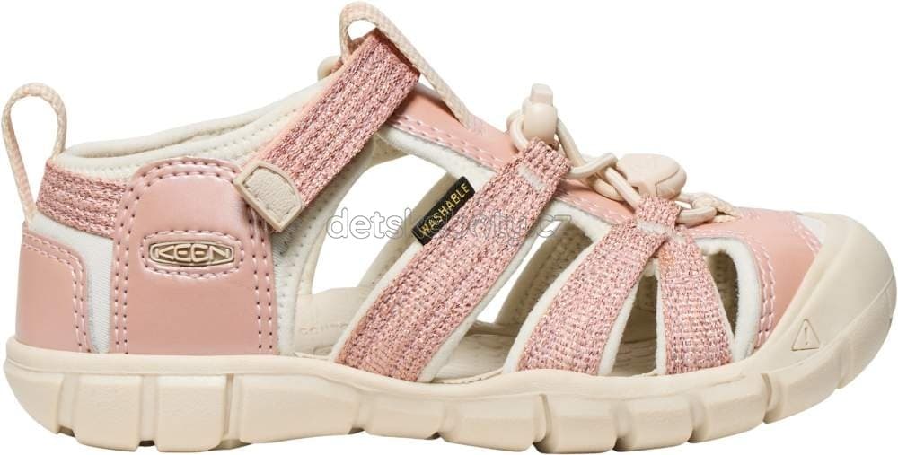 Dětské sandály Keen Seacamp II CNX children pink gold Velikost: 30 - náhled 4