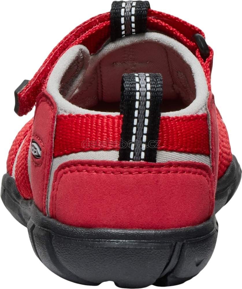 Dětské sandály Keen Seacamp II CNX children ribbon red/alloy Velikost: 30 - náhled 2