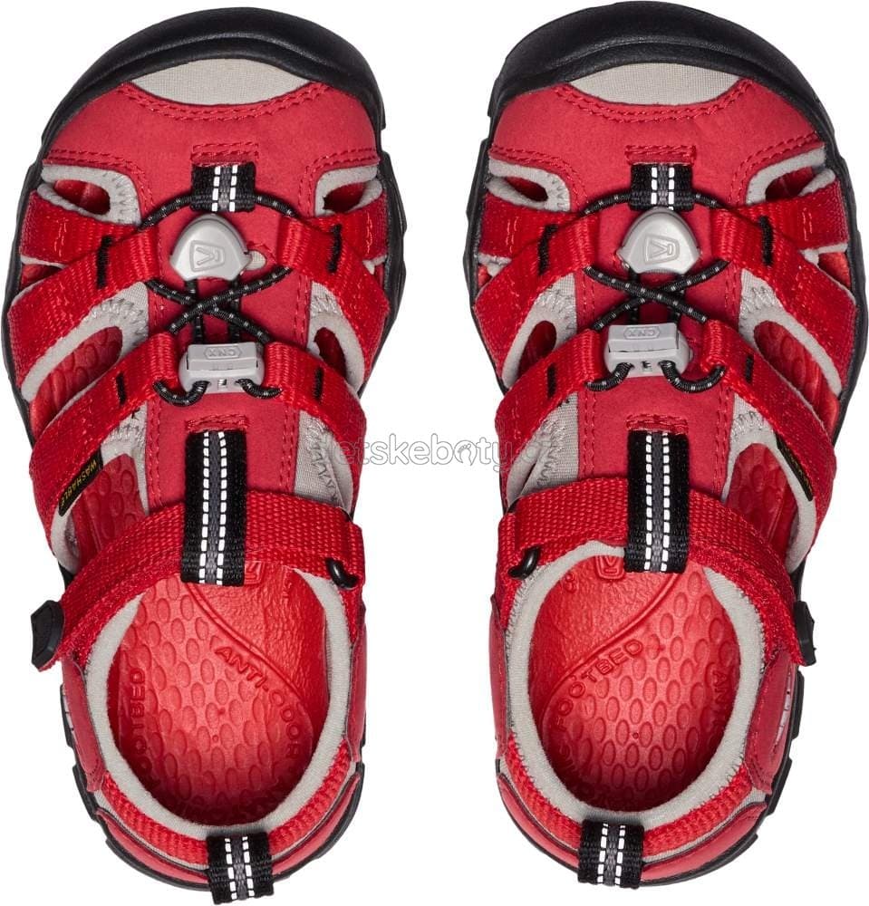 Dětské sandály Keen Seacamp II CNX children ribbon red/alloy Velikost: 30 - náhled 3