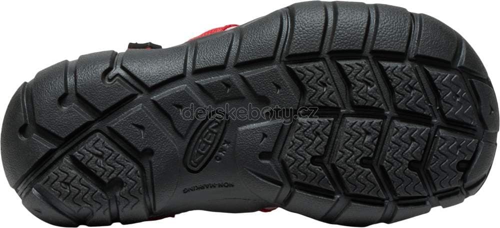Dětské sandály Keen Seacamp II CNX children ribbon red/alloy Velikost: 30 - náhled 5