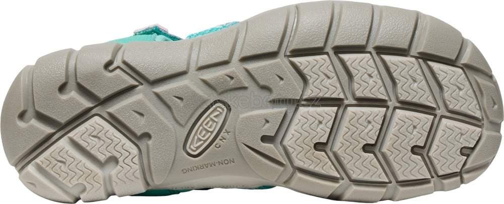 Dětské sandály Keen Seacamp II CNX youth bright aqua/pink-a-boo Velikost: 37 - náhled 5