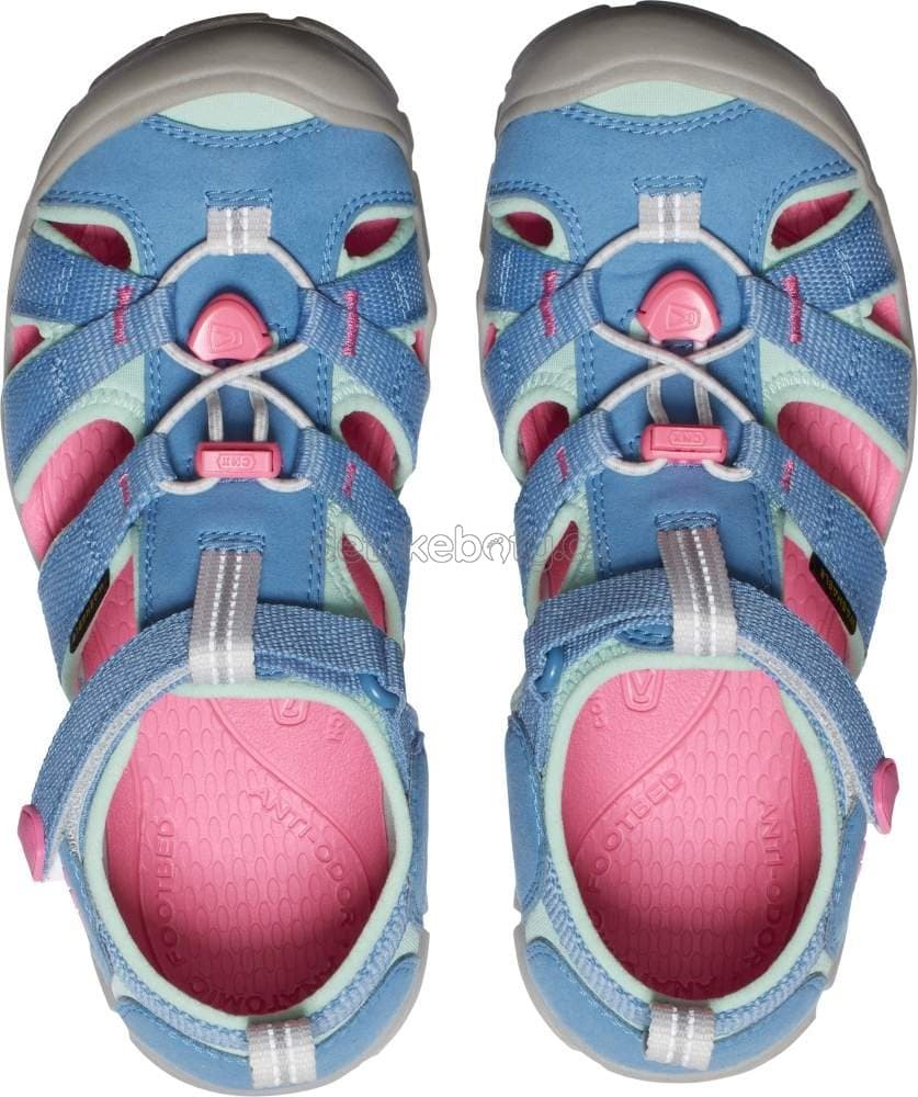 Dětské sandály Keen Seacamp II CNX youth coronet blue/hot pink Velikost: 35 - náhled 3