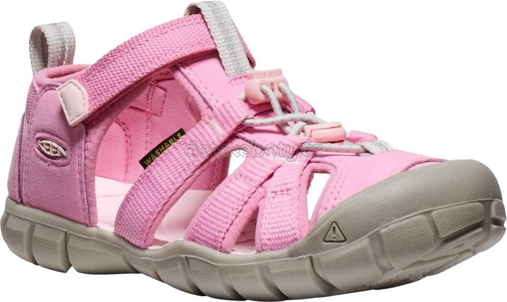 Dětské sandály Keen Seacamp II CNX youth moonlite mauve/pink-a-boo Velikost: 35 - náhled 1