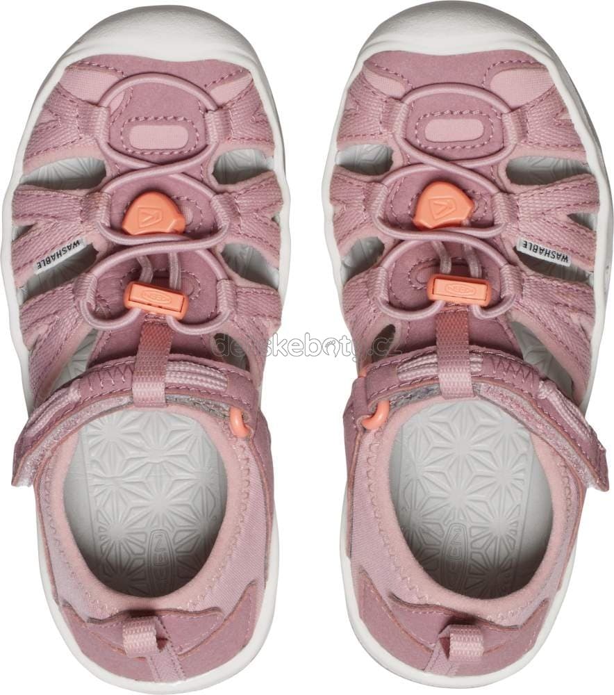 Dětské sandály Keen Moxie Sandal children nostalgia rose/papaya punch Velikost: 24 - náhled 3