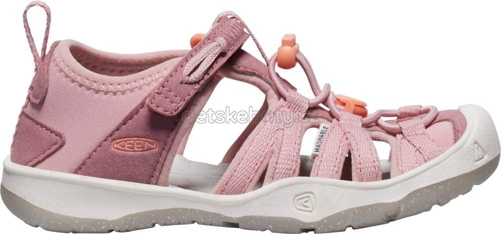 Dětské sandály Keen Moxie Sandal children nostalgia rose/papaya punch Velikost: 24 - náhled 4