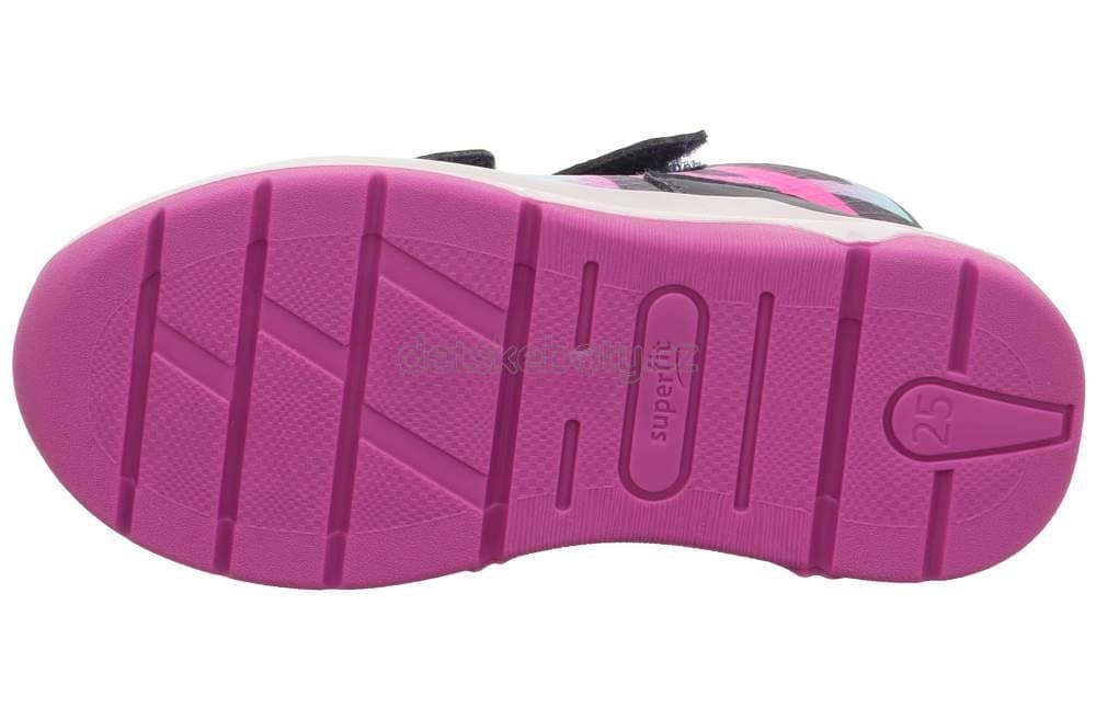 Dětské celoroční boty Superfit 1-006412-8010 Velikost: 25 - náhled 4