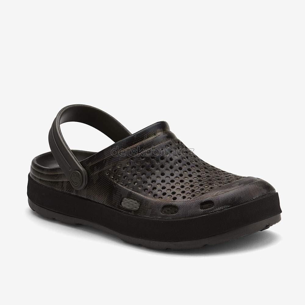 Dětské plážovky Coqui 6413 antracit camo/black Velikost: 41 - náhled 1