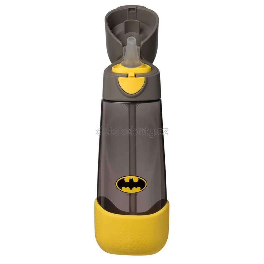 b.box 0915 Lahev na pití s brčkem 600 ml - Batman - náhled 3