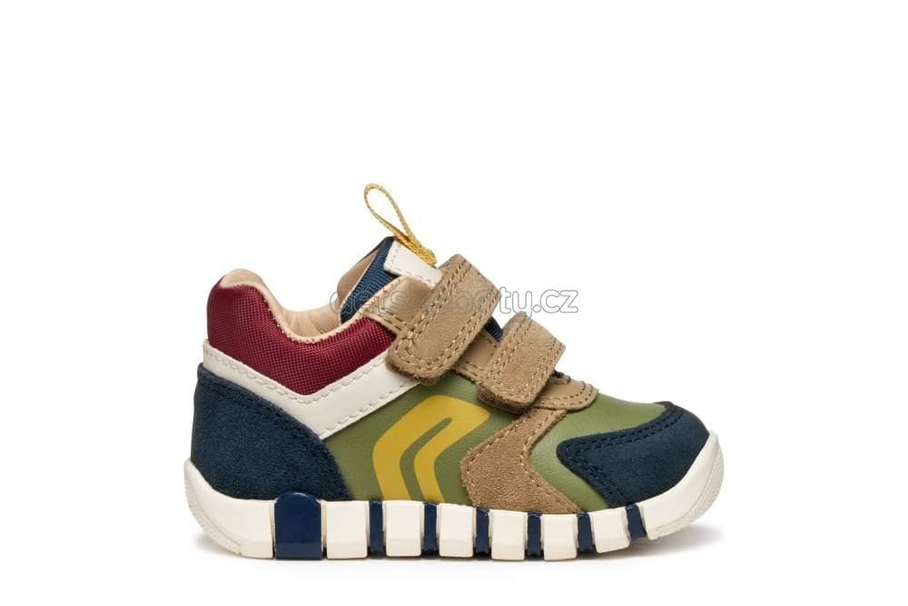Dětské celoroční boty Geox B3555D 05422 CF4E3 Velikost: 21 - náhled 2