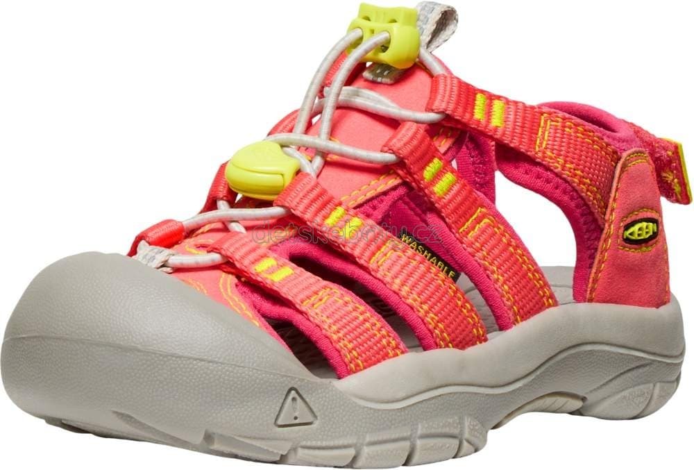 Dětské sandály Keen NEWPORT BOUNDLESS CHILDREN dubarry/evening primrose Velikost: 29 - náhled 3