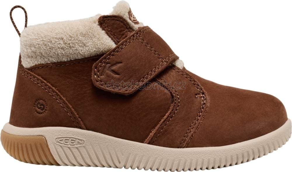 Dětské celoroční boty Keen KNX MIDDIE CHILDREN bison/safari Velikost: 24 - náhled 2