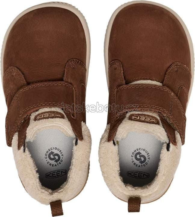 Dětské celoroční boty Keen KNX MIDDIE CHILDREN bison/safari Velikost: 24 - náhled 4
