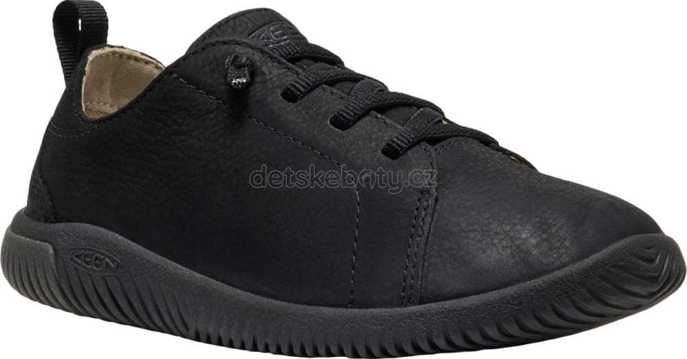 Dětské celoroční boty Keen KNX LACE YOUTH triple black Velikost: 32-33 - náhled 1