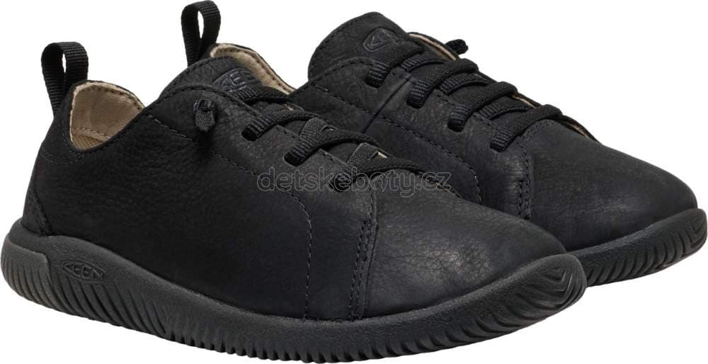Dětské celoroční boty Keen KNX LACE YOUTH triple black Velikost: 32-33 - náhled 5
