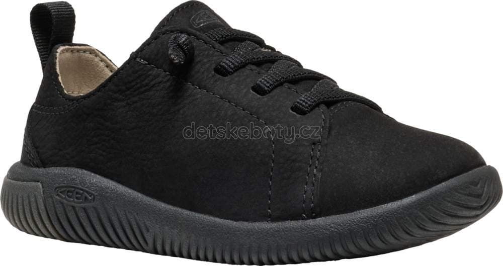 Dětské celoroční boty Keen KNX LACE CHILDREN triple black Velikost: 24 - náhled 1