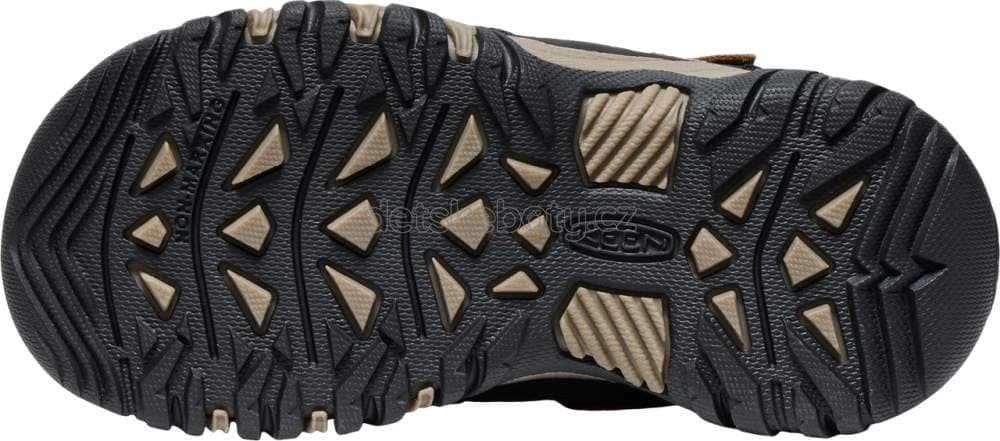 Dětské celoroční boty Keen TARGHEE IV MID WP CHILDREN bison/brindle Velikost: 30 - náhled 3