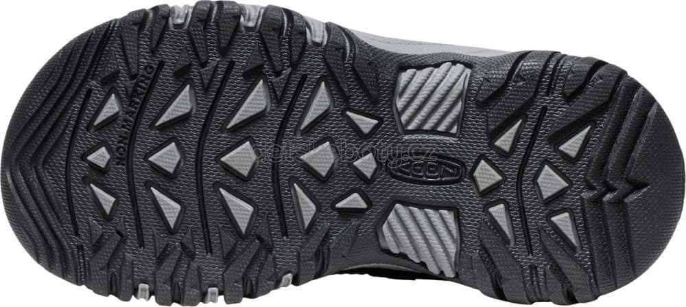 Dětské celoroční boty Keen TARGHEE IV LOW WP CHILDREN black/steel grey Velikost: 30 - náhled 4