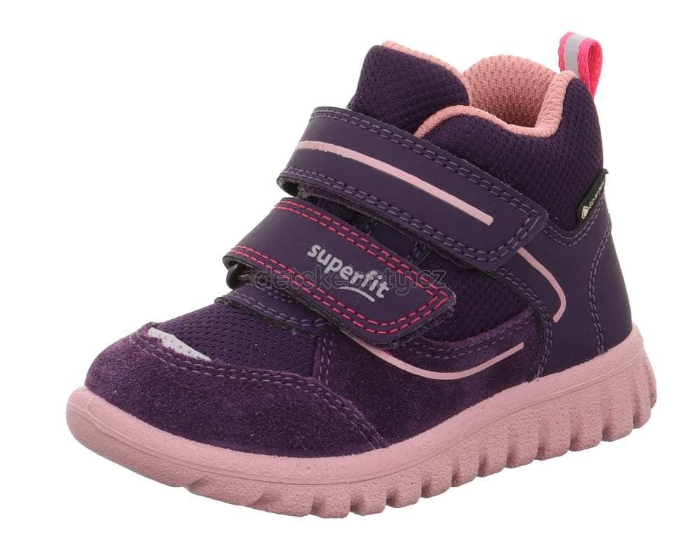 Dětské celoroční boty Superfit 1-006189-8530 Velikost: 33 - náhled 1