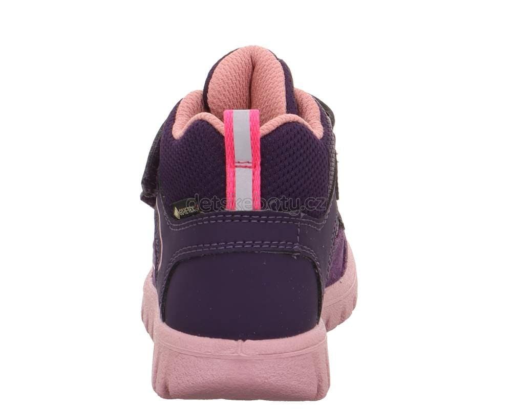 Dětské celoroční boty Superfit 1-006189-8530 Velikost: 33 - náhled 3