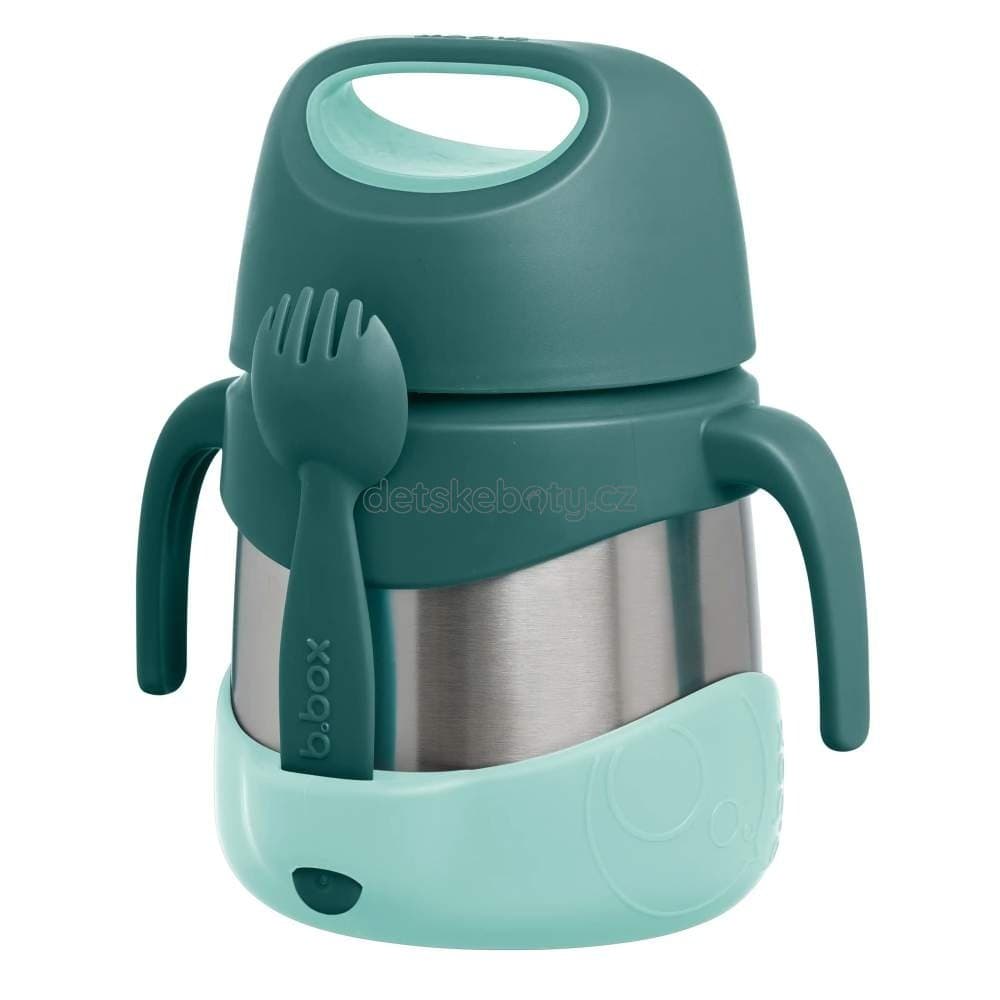 b.box 400507 Termoska na jídlo 335 ml - emerald forest - náhled 1