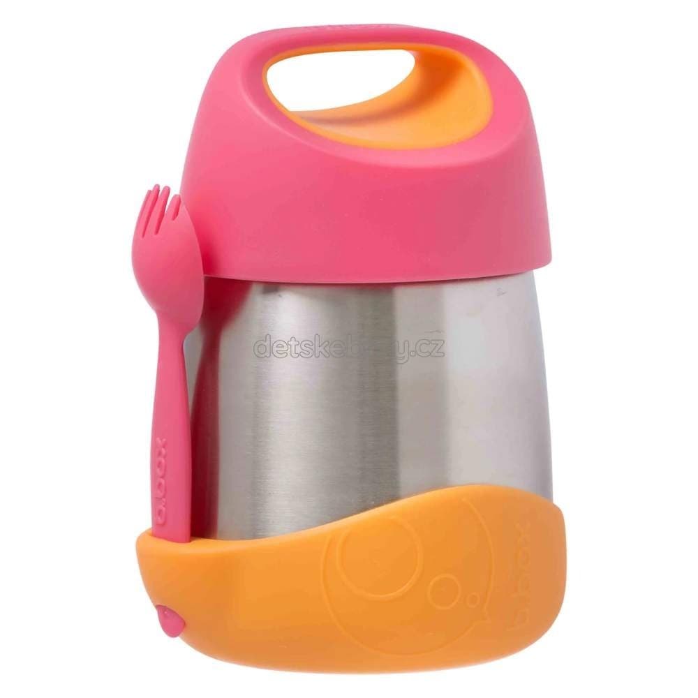 b.box 431 Termoska na jídlo 335 ml - růžová/oranžová - náhled 3