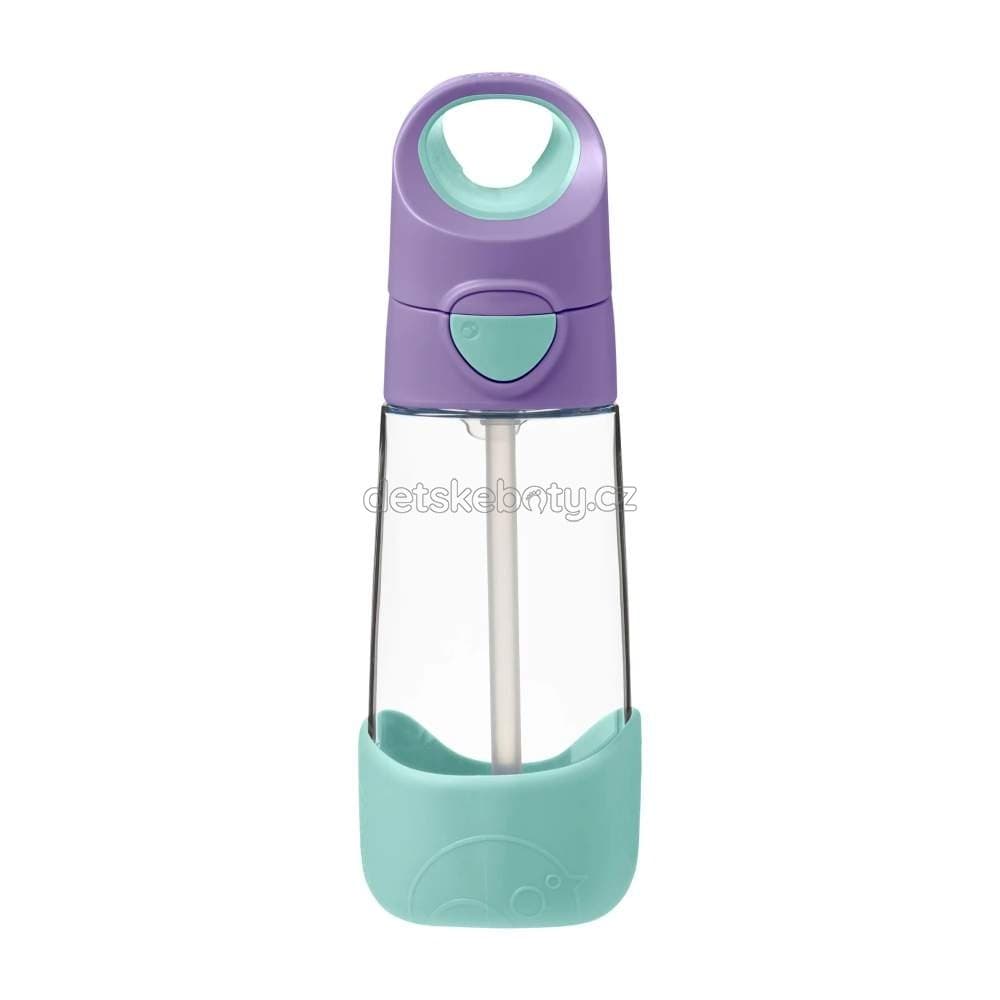 b.box 500303 Lahev na pití s brčkem 450 ml - lilac pop - náhled 1