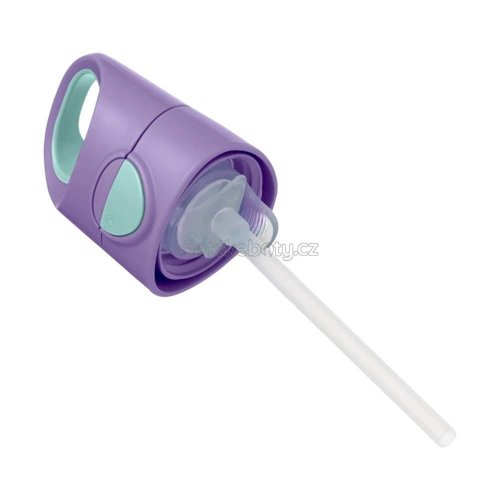 b.box 500303 Lahev na pití s brčkem 450 ml - lilac pop - náhled 5