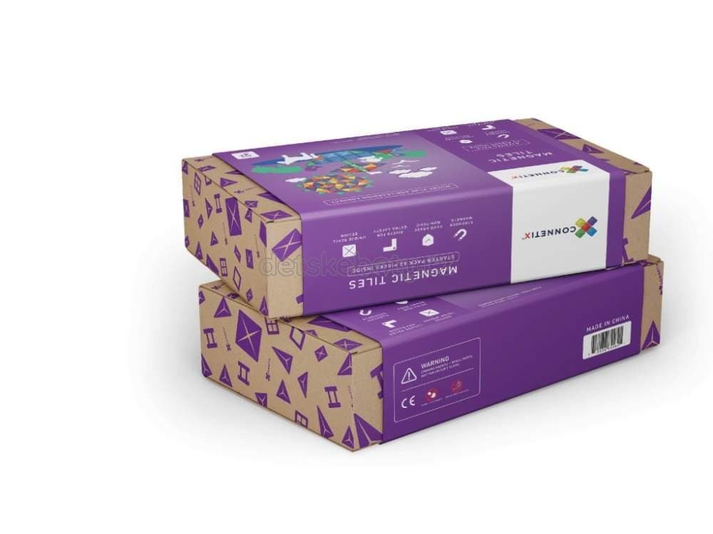 Connetix Tiles - Magnetická stavebnice 60 ks - náhled 3