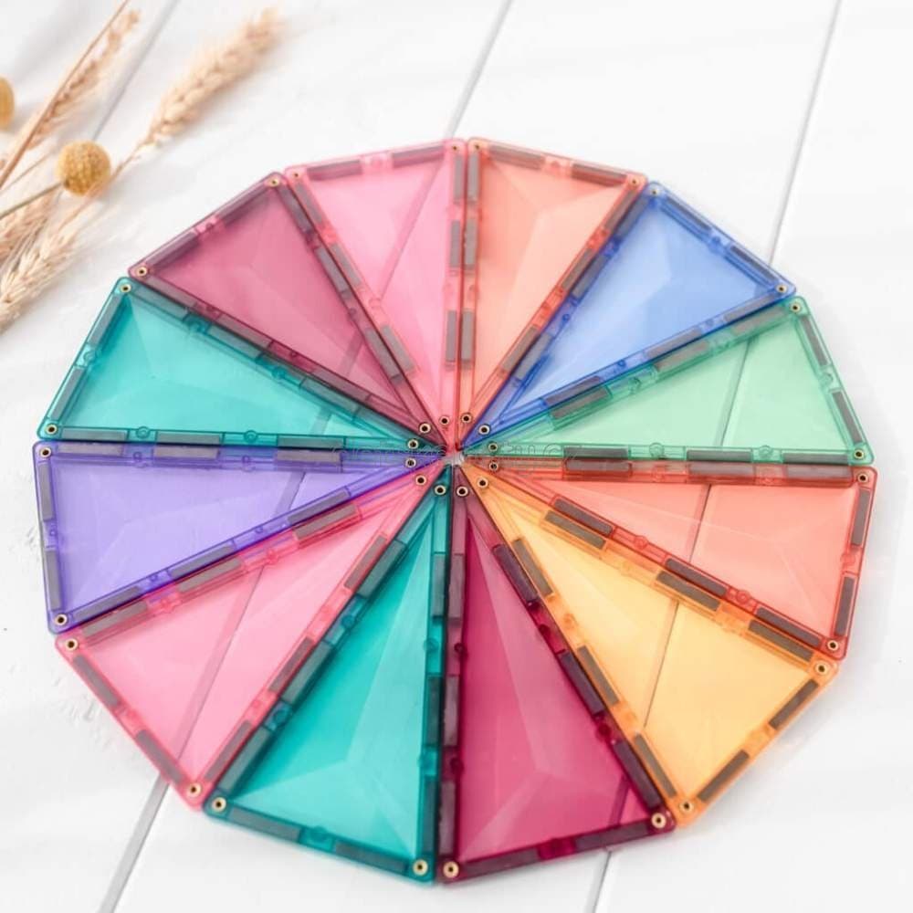 Connetix Tiles - Magnetická stavebnice PASTEL 120 ks - náhled 3