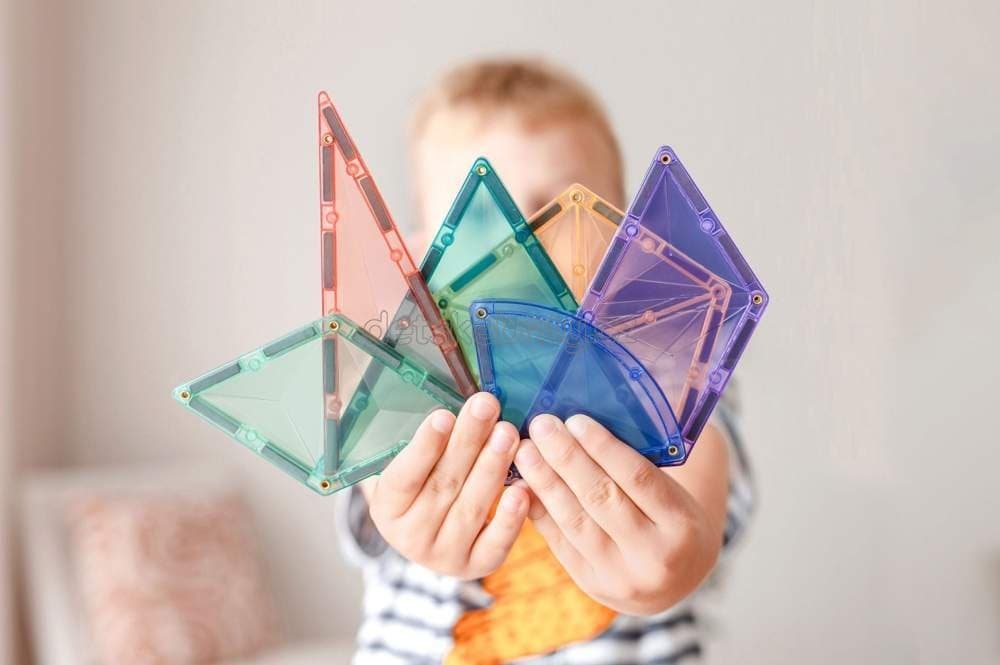 Connetix Tiles - Magnetická stavebnice PASTEL Shapes Expansion 48 ks - náhled 4