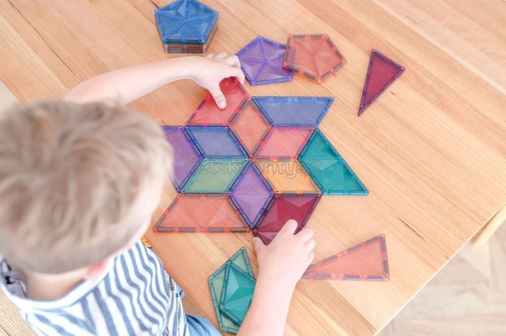 Connetix Tiles - Magnetická stavebnice PASTEL Shapes Expansion 48 ks - náhled 5