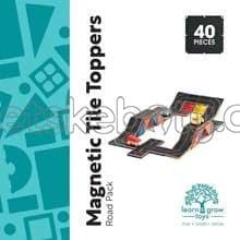 Learn and grow- Magnetické dlaždice Silnice 40 ks - náhled 2