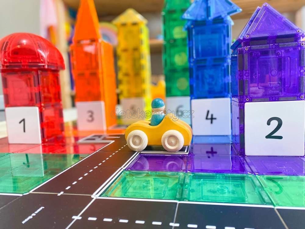 Learn and grow- Magnetická stavebnice Matematika 40 ks - náhled 4