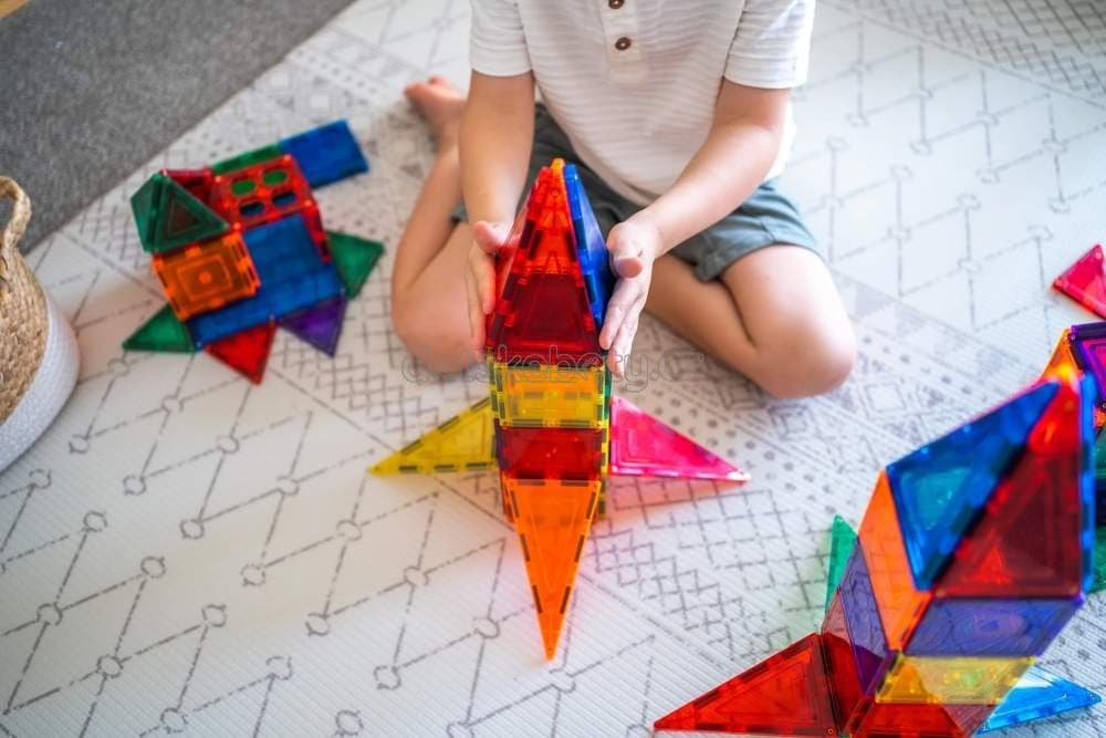 Learn and grow- Magnetická stavebnice Základní sada 64 ks - náhled 5