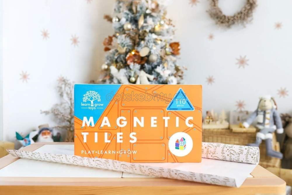 Learn and grow- Magnetická stavebnice Builders pack 110 ks - náhled 4