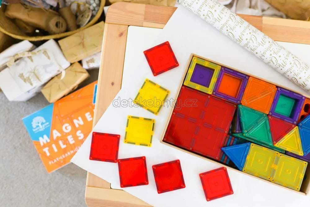 Learn and grow- Magnetická stavebnice Builders pack 110 ks - náhled 5
