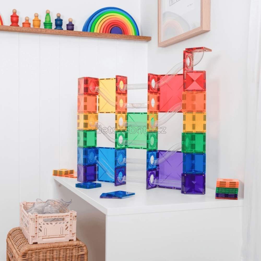 Connetix Tiles - Super Ball Run Pack 134 pc - náhled 5