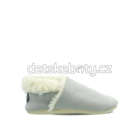 Dětské zimní boty Crave P11739 šedá Velikost: 18-19 - náhled 2