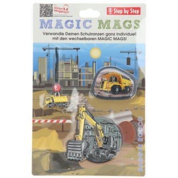 Doplňková sada obrázků MAGIC MAGS, Bagger Rocco, pro aktovky a batohy Step by Step - náhled 4