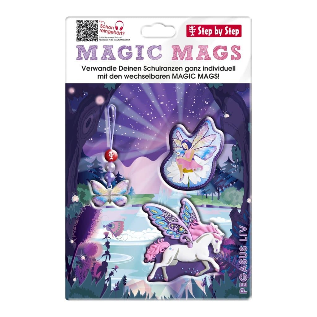 Doplňková sada obrázků MAGIC MAGS, Pegasus Liv, pro aktovky a batohy Step by Step - náhled 5