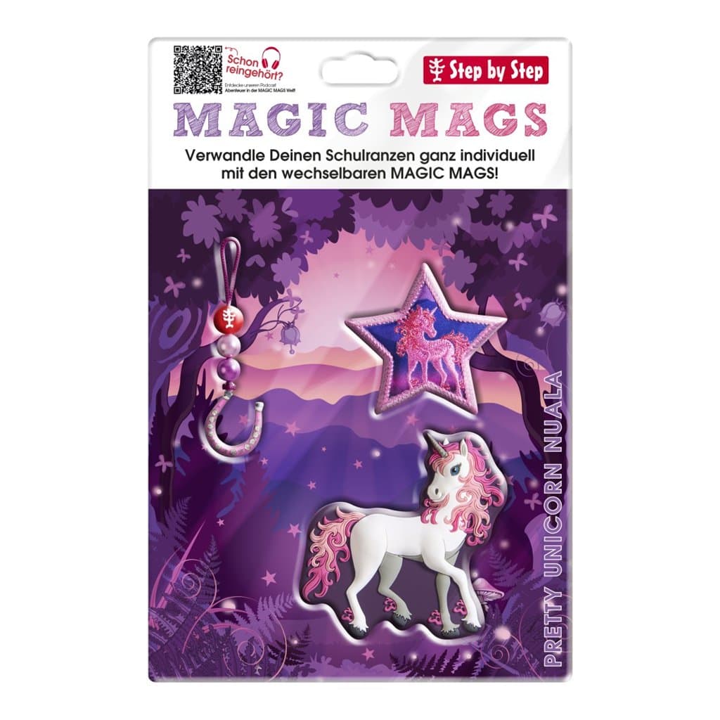 Doplňková sada obrázků MAGIC MAGS, Pretty Unicorn Nuala, pro aktovky a batohy Step by Step - náhled 2